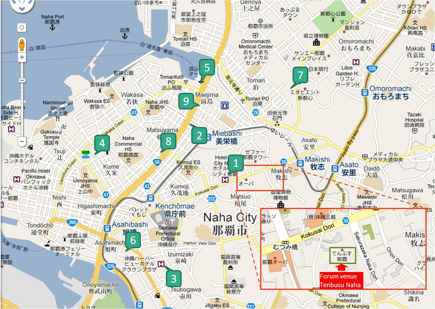 Hotel Map