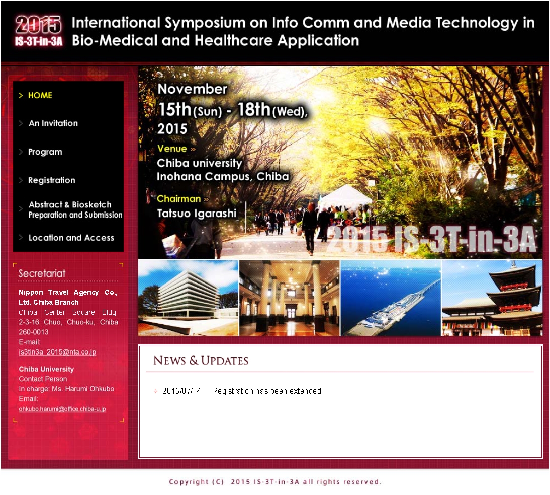2015 International Symposium on Info Comm and Media Technology in Bio-Medical and Helthcare