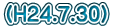(H24.7.30)